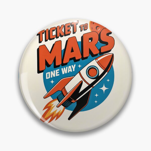 Item preview, Ticket to Mars designed and sold by Agu210.