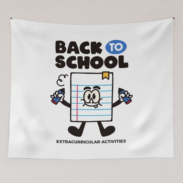 Item preview, Back To School - Notebook Character designed and sold by Zerhof.
