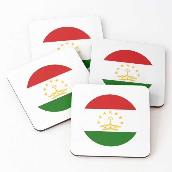 Item preview, Tajikistan Circle Flag TJ designed and sold by shitpostee.