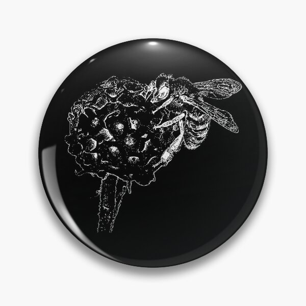 Item preview, Honey Bee on Golden Buddleia - Light Lines designed and sold by The Stippler Process.