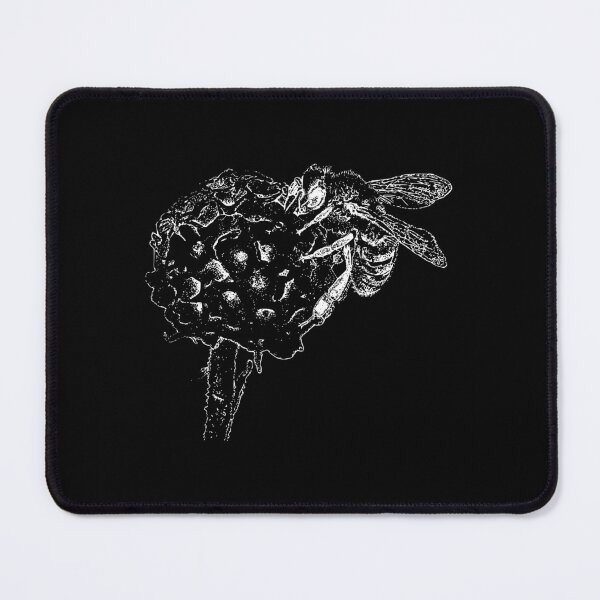 Item preview, Honey Bee on Golden Buddleia - Light Lines designed and sold by The Stippler Process.