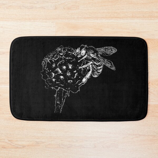 Item preview, Honey Bee on Golden Buddleia - Light Lines designed and sold by The Stippler Process.