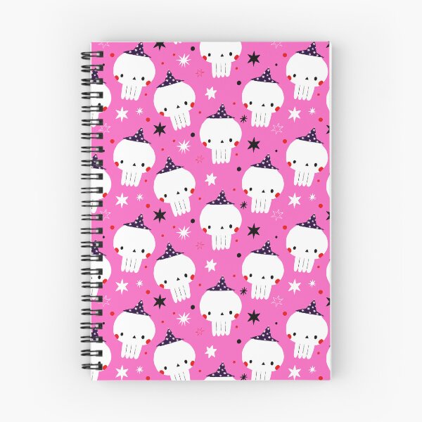 Item preview, Cute Halloween skulls and stars seamless pattern designed and sold by the-myro.