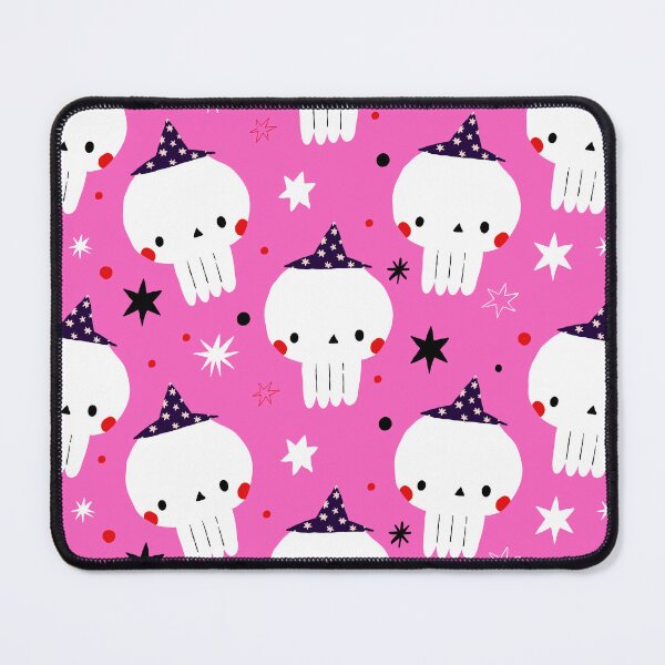 Item preview, Cute Halloween skulls and stars seamless pattern designed and sold by the-myro.