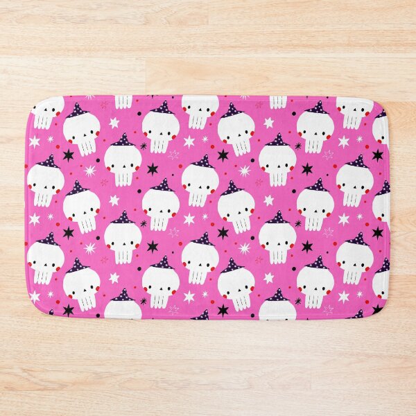 Item preview, Cute Halloween skulls and stars seamless pattern designed and sold by the-myro.