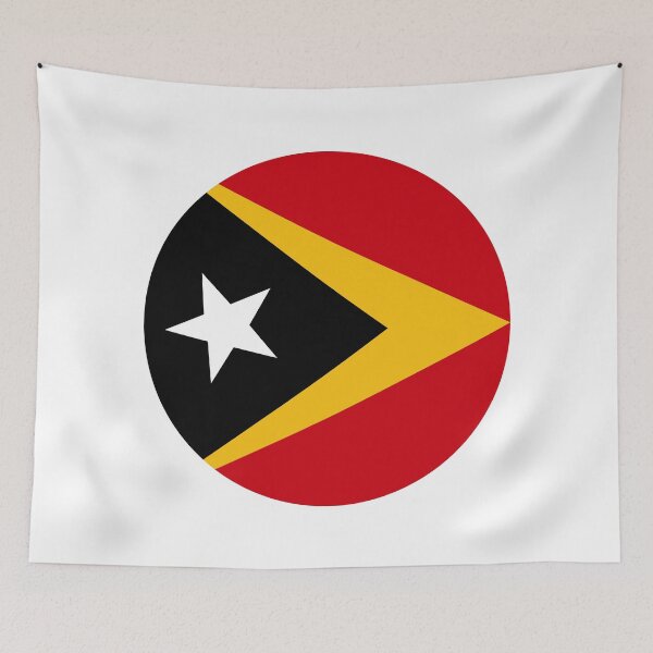 Item preview, Timor-Leste Circle Flag TL designed and sold by shitpostee.