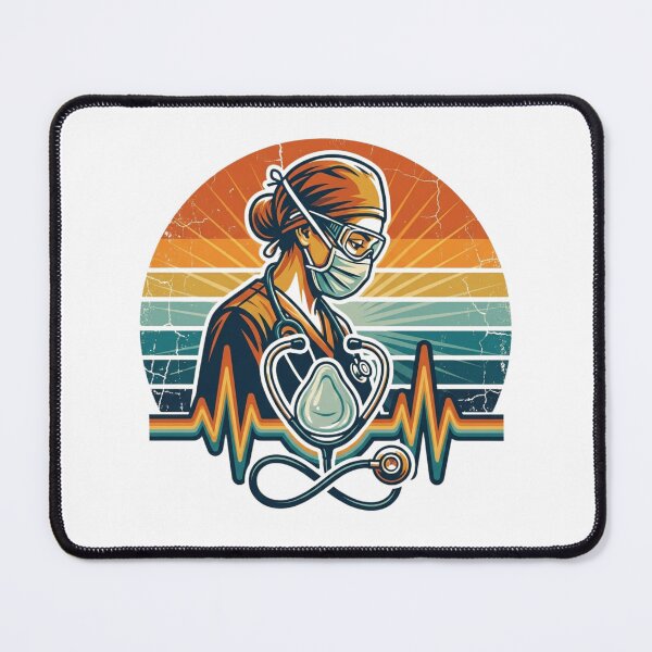 Item preview, Copy of Retro CRNA Nurse Anesthetist Life Sunset Healthcare Shirt Classic T-Shirt designed and sold by podlook.