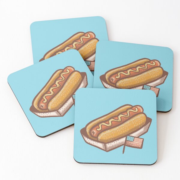 Item preview, Retro Hot Dog - Good Old Times designed and sold by IvysCreativityHouse.