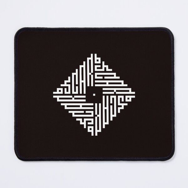 Item preview, OSCAR | White | Modern Geometric Kufi Calligraphy | From Name to Art designed and sold by FOR YOUR NAME.