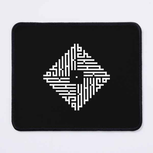 Item preview, OSKAR | White | Modern Geometric Kufi Calligraphy | From Name to Art designed and sold by FOR YOUR NAME.