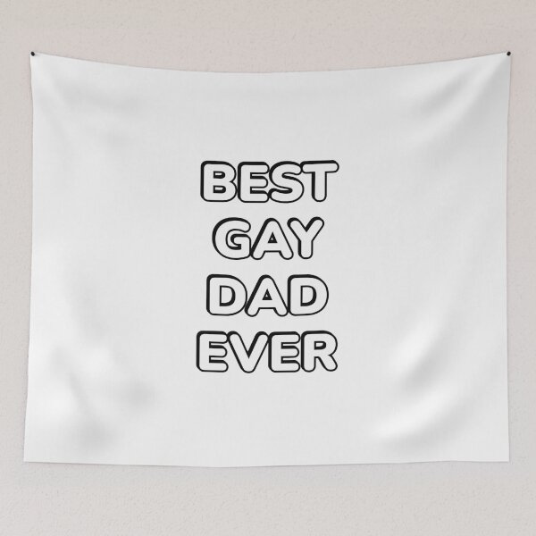 Item preview, Best Gay Dad Ever  LGBT Pride Month designed and sold by Inspirationmotivation.