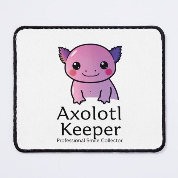 Item preview, Axolotl Keeper Professional Smile Collector Gift designed and sold by Arties4Bread⭐⭐⭐⭐⭐.