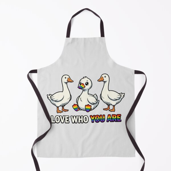 Item preview, Love Who You Are Rainbow Pride Geese designed and sold by Numair Baig.