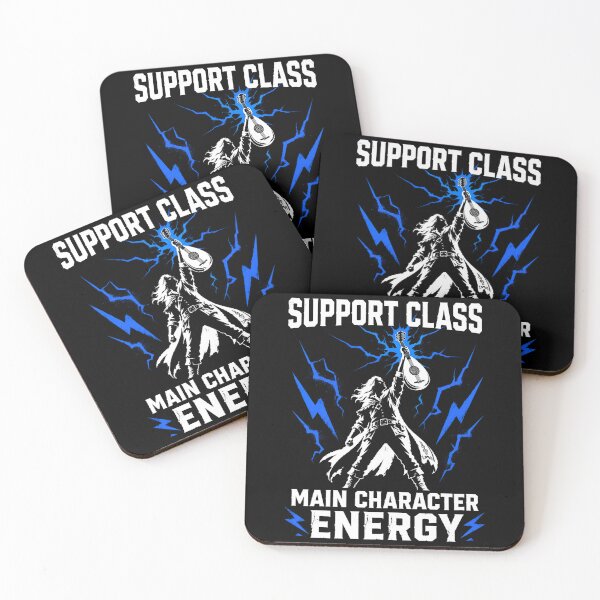 Item preview, Support Class Main Character Energy Bard Fantasy Graphic designed and sold by Fenay Designs.