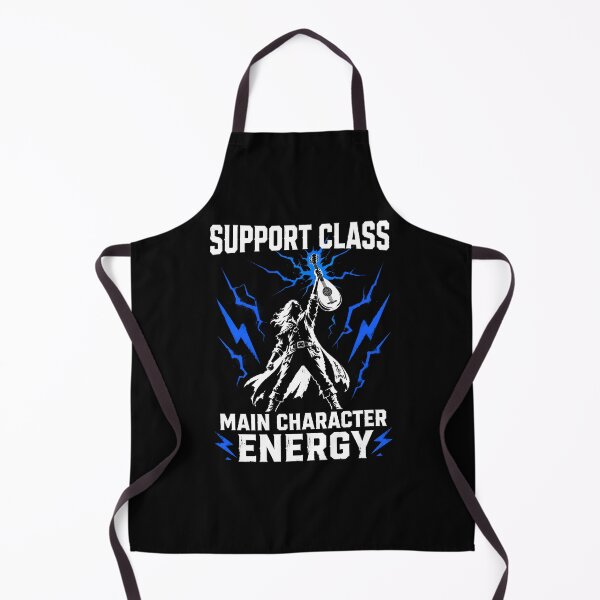 Item preview, Support Class Main Character Energy Bard Fantasy Graphic designed and sold by Fenay Designs.