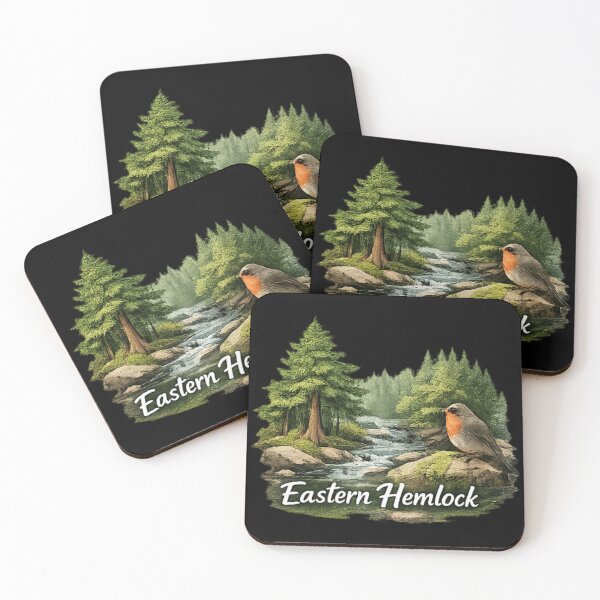Item preview, Eastern Hemlock and Beautiful tree designed and sold by DamioPolArt.
