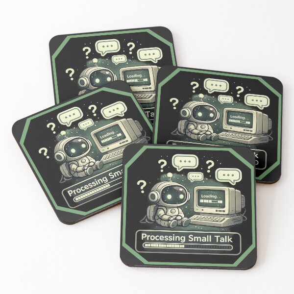 Item preview, Processing Small Talk designed and sold by QuietNovaShop.