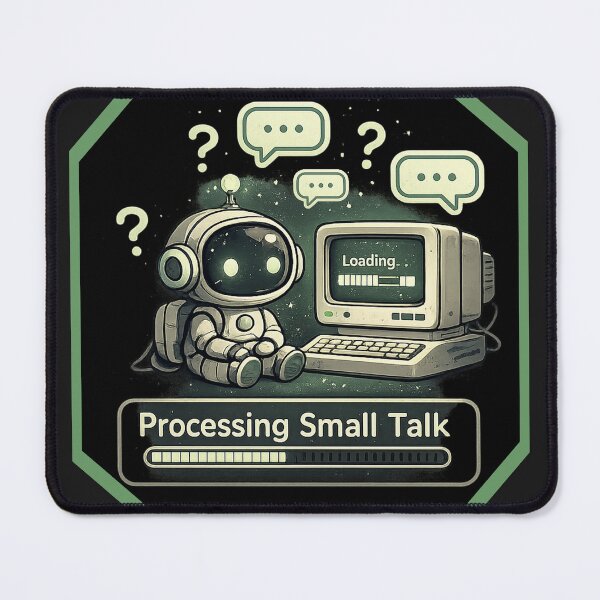 Item preview, Processing Small Talk designed and sold by QuietNovaShop.