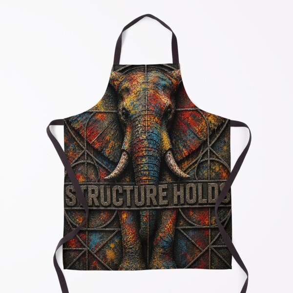 Item preview, Builder Discipline Elephant Industrial Art Print designed and sold by SavannaStrikes.