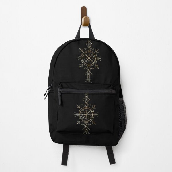 Item preview, Viking Vegvisir Compass Norse Runes Sacred Geometry designed and sold by TeeStyle.mr.