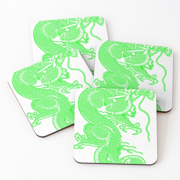 Item preview, Green dragon designed and sold by TidalTattoo.