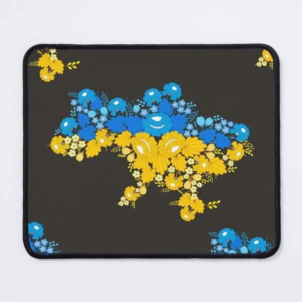 Item preview, Ukrainian map on black designed and sold by SaturnO27.
