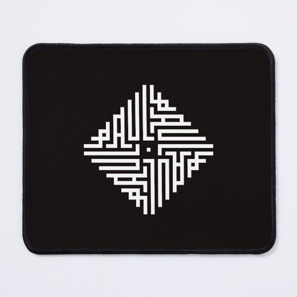 Item preview, PAUL | White  | Modern Geometric Kufi Calligraphy | From Name to Art   designed and sold by FOR YOUR NAME.