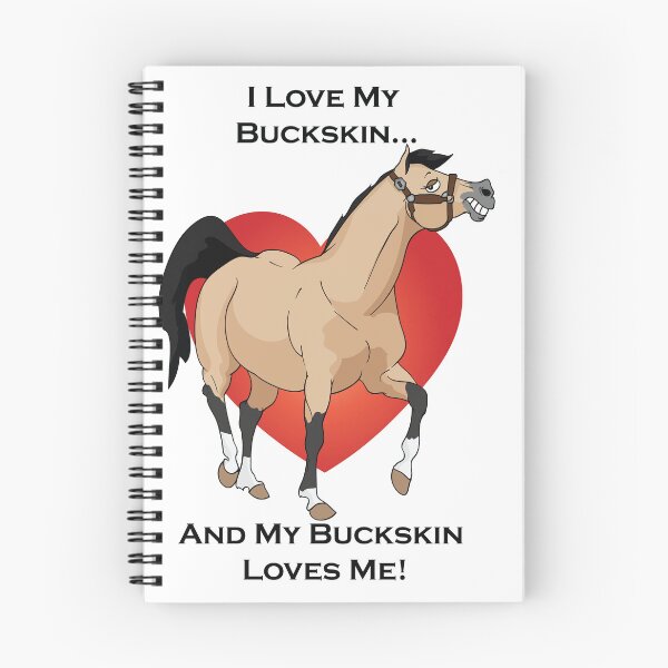 Item preview, I Love my Buckskin designed and sold by Sketchy Pony.