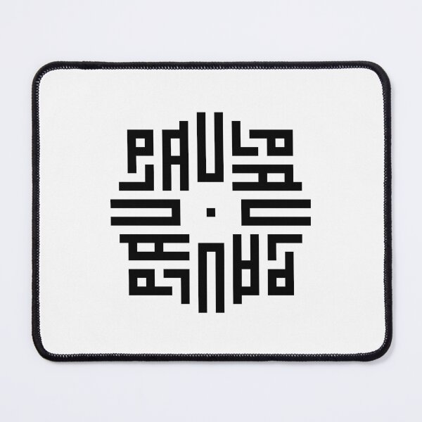 Item preview, PAUL | Black  | Modern Geometric Kufi Calligraphy | From Name to Art   designed and sold by FOR YOUR NAME.