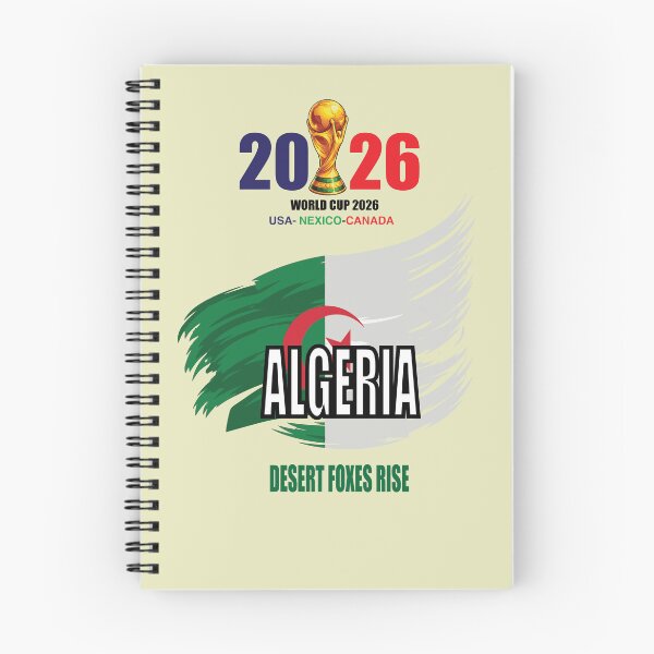 Item preview, Algeria World Cup 2026 Desert Foxes Rise T-Shirt Design designed and sold by sportupstore.