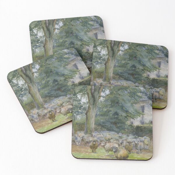 Item preview, Sheep on a Cumbrian farm, English Lake District designed and sold by TerryKerrImages.