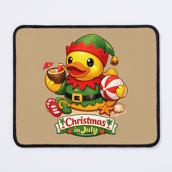 Item preview, Elf Duck Christmas In July designed and sold by BROHLine Studio.