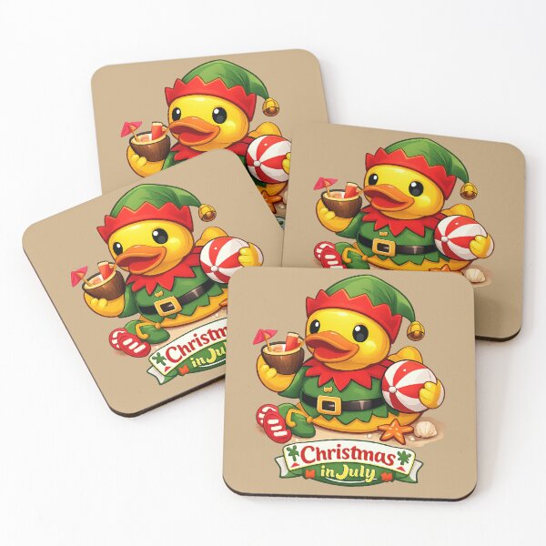 Item preview, Elf Duck Christmas In July designed and sold by BROHLine Studio.