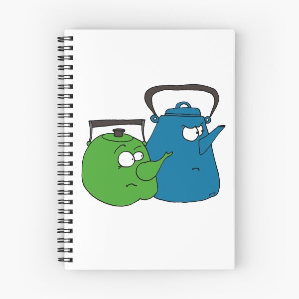 Item preview, Funny Teapots Tea Time Drama Sticker | Sarcastic Kitchen Humor Art designed and sold by MyxaART.