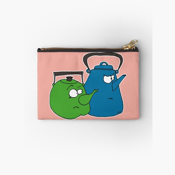 Item preview, Funny Teapots Tea Time Drama Sticker | Sarcastic Kitchen Humor Art designed and sold by MyxaART.