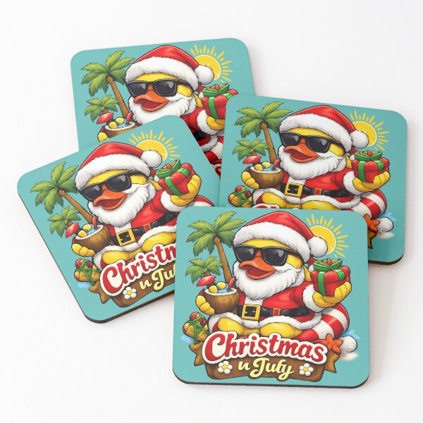 Item preview, Santa Duck Christmas In July designed and sold by BROHLine Studio.