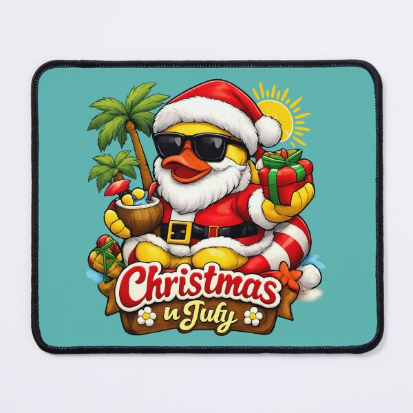 Item preview, Santa Duck Christmas In July designed and sold by BROHLine Studio.