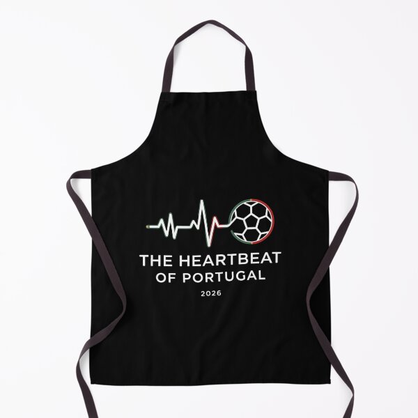 Item preview, Portugal Football Heartbeat Shirt – The Heartbeat of Portugal 2026 Soccer Fan Design designed and sold by rebuZZ-Apparels-The Minimalistic Buzz.