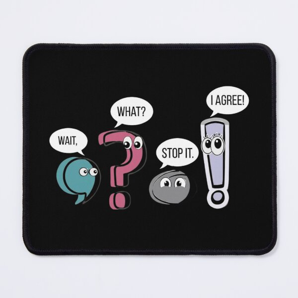 Item preview, Funny Punctuation Pals Grammar Cartoon Teacher Gift designed and sold by haitrieuic96.