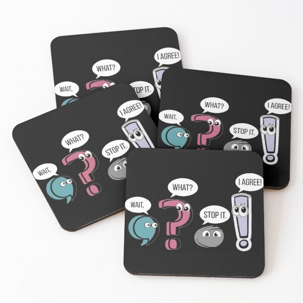 Item preview, Funny Punctuation Pals Grammar Cartoon Teacher Gift designed and sold by haitrieuic96.