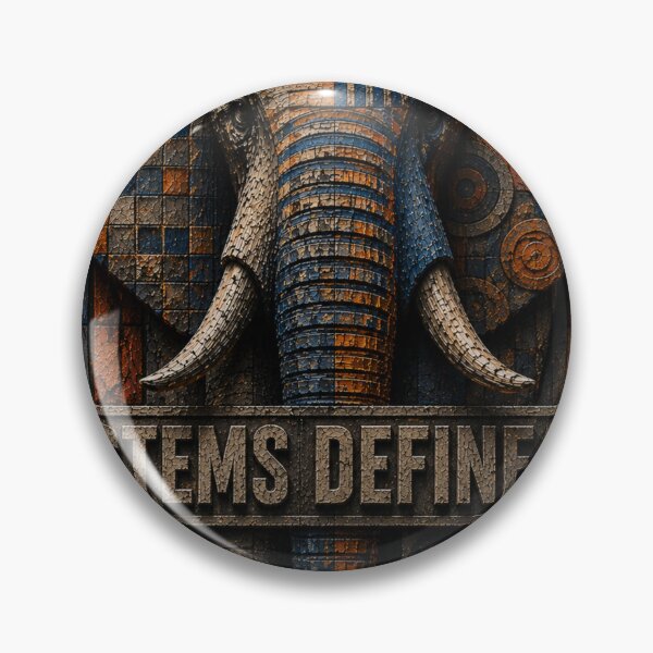 Item preview, Systems Engineer Elephant Industrial Art Print Canvas designed and sold by SavannaStrikes.