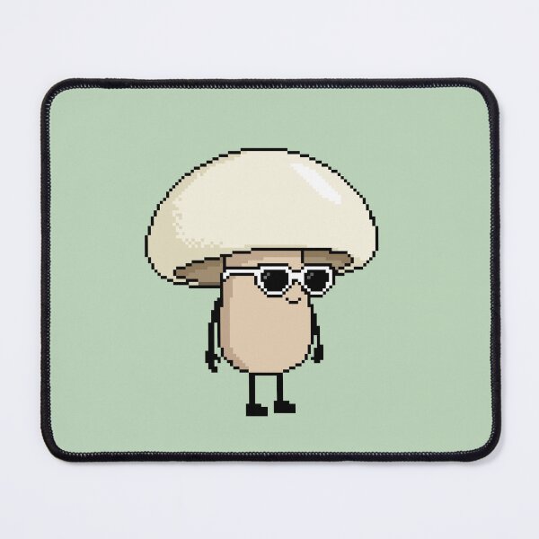 Item preview, Mushroom white Pixel designed and sold by White Rim Mates.