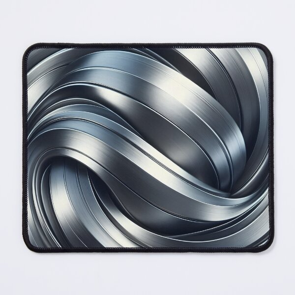 Item preview, Brushed Steel Swirls Metal Texture Design 4 designed and sold by Sybille-Yates.