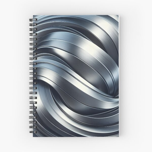 Item preview, Brushed Steel Swirls Metal Texture Design 4 designed and sold by Sybille-Yates.