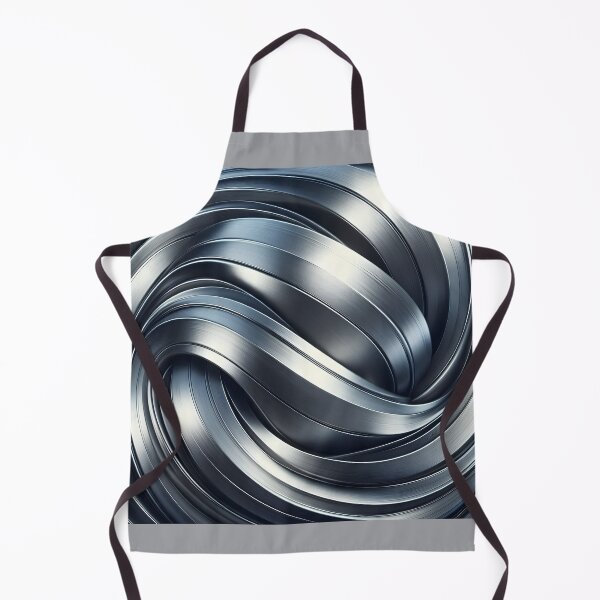 Item preview, Brushed Steel Swirls Metal Texture Design 4 designed and sold by Sybille-Yates.