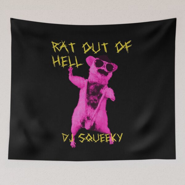 Item preview, rat out of hell designed and sold by Masque&Muse.
