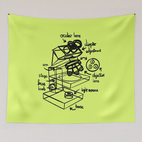 Item preview, Light Microscope Diorama Sketch designed and sold by chowlet.