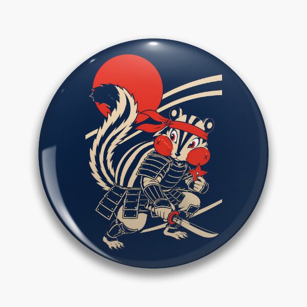 Item preview, Samurai Chipmunk designed and sold by KungPowUnicorn.