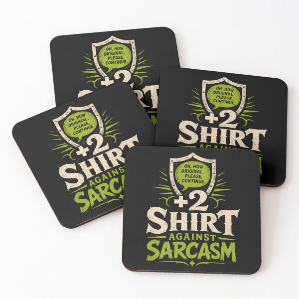 Item preview, Plus Two Shirt Against Sarcasm Funny Fantasy Shield Graphic designed and sold by Fenay Designs.