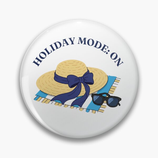 Item preview, Holiday Mode On - Elegant Summer Beach Aesthetic designed and sold by Inka Moon Design.